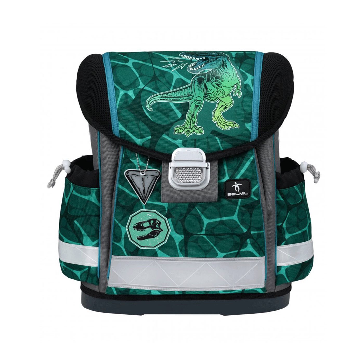 Torba školska anatomska Belmil Classy T-Rex Green 1097657 - Slika 2