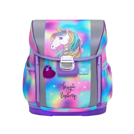 Torba školska anatomska Belmil Customize me Unicorn Rainbow 1097666
