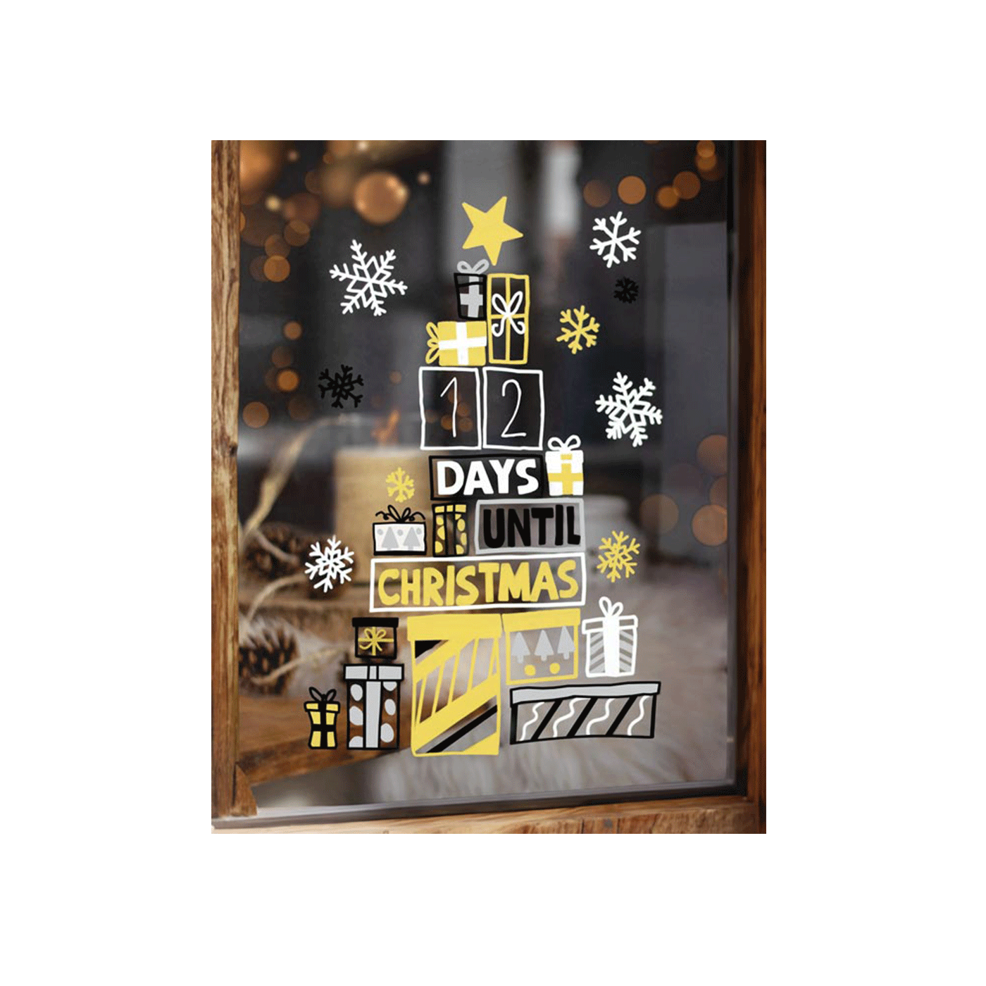 Uni markeri Tekuća Kreda 4 kom 1,8-2,5 mm poklon set u kutiji + šablone 1097593 - Slika 2