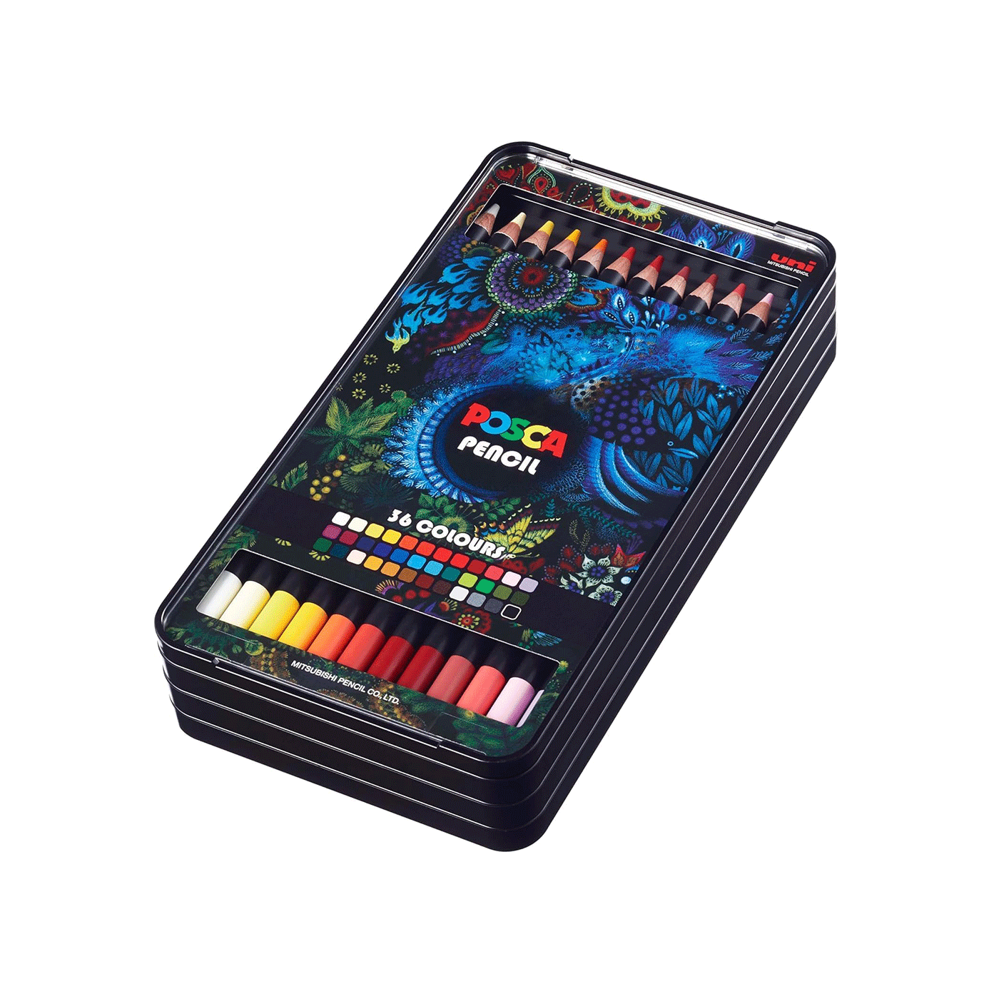 Drvene boje Posca Uni 36 kom u luksuznoj kutiji 1097850