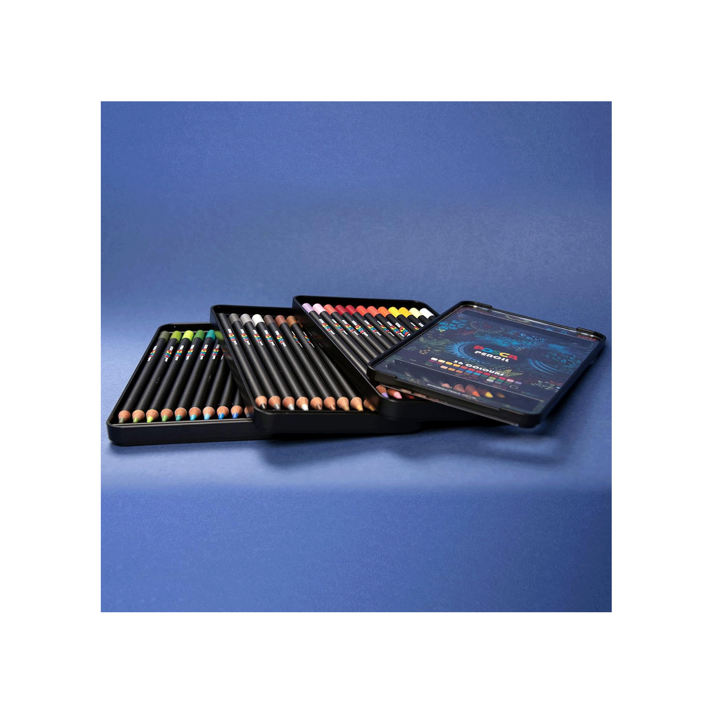 Drvene boje Posca Uni 36 kom u luksuznoj kutiji 1097850 - Slika 2