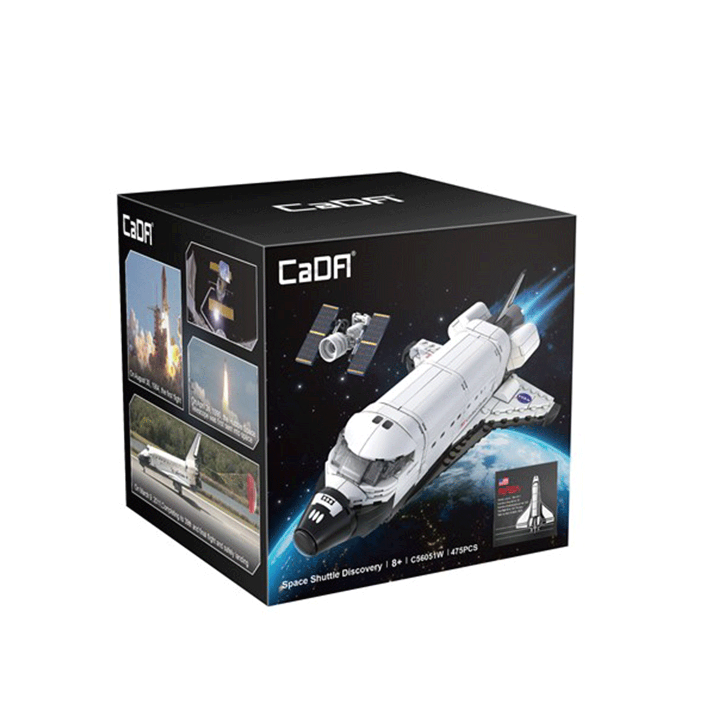 Kocke za slaganje Steam Nasa Space Shuttle Discovery Kazoo 475 dijelova 1097830 - Slika 2