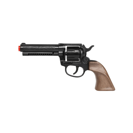 Pištolj revolver plastični kaubojski metkići na barut Gonher 1097824