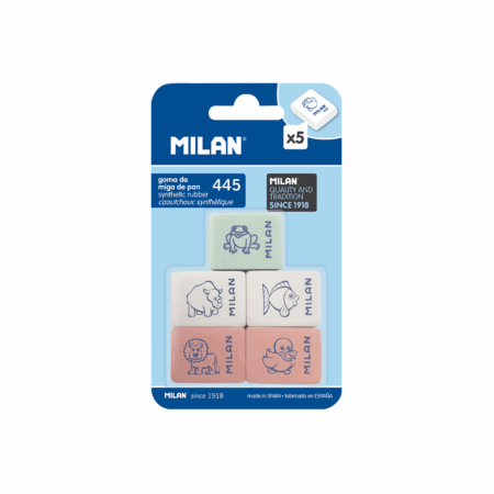 Gumica za brisanje Milan set 5 kom 1097893