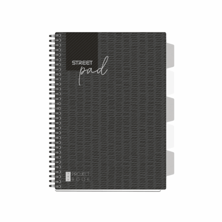 Kolegij blok A4 Street Pad Black 100L 1091560