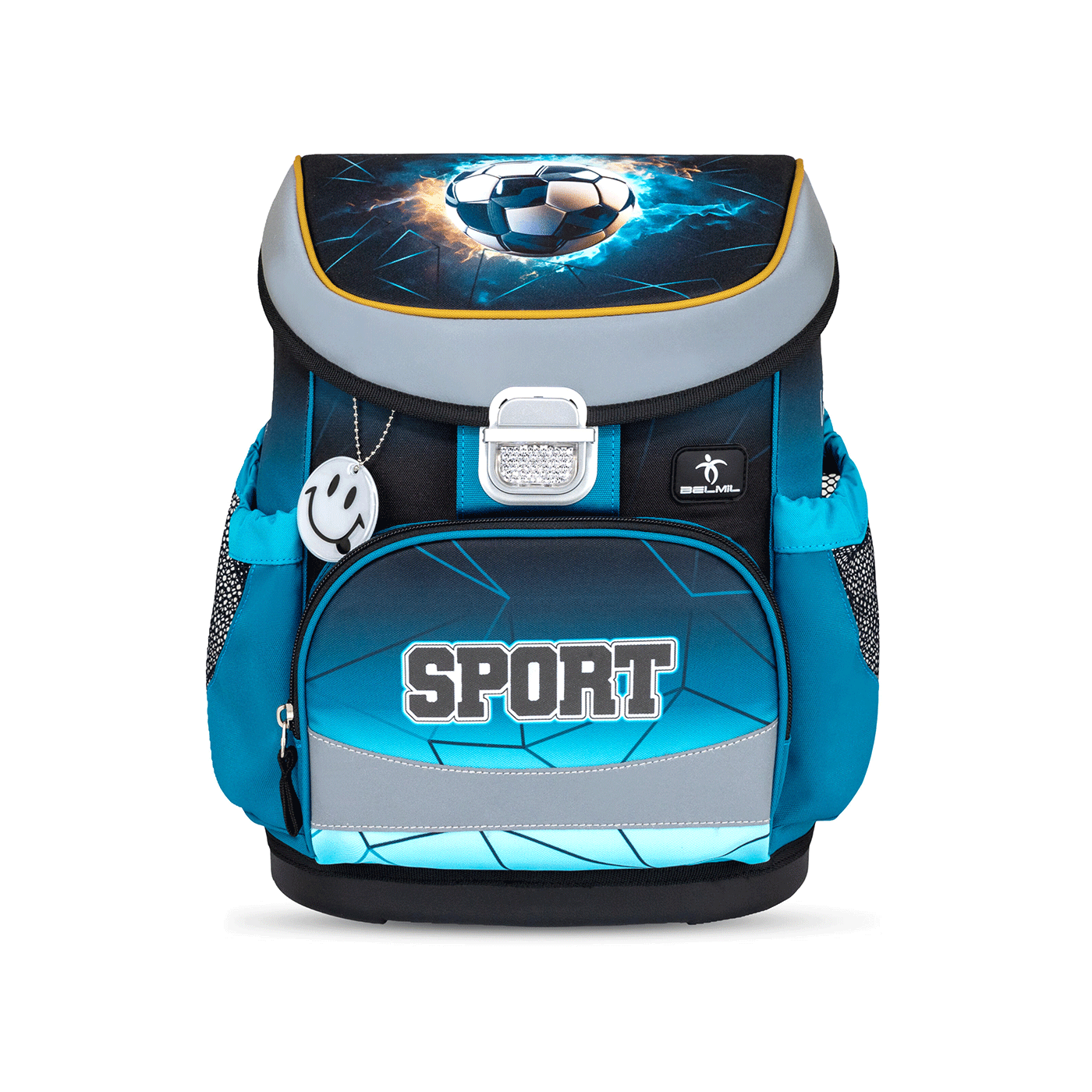 Torba školska anatomska Belmil Mini Fit Fire Football 1097936
