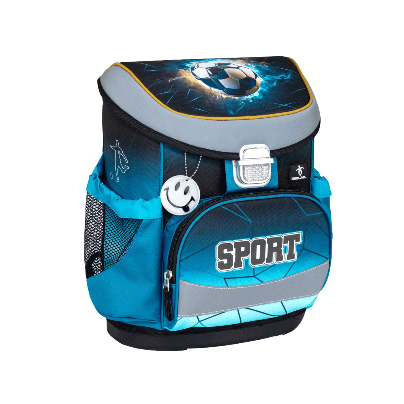 Torba školska anatomska Belmil Mini Fit Fire Football 1097936