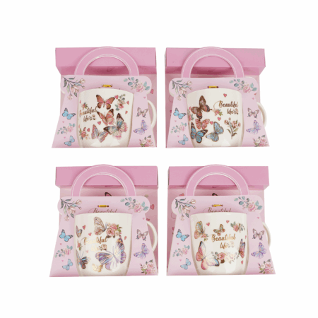 Šalica keramička u poklon pakiranju Beautiful life 1097422