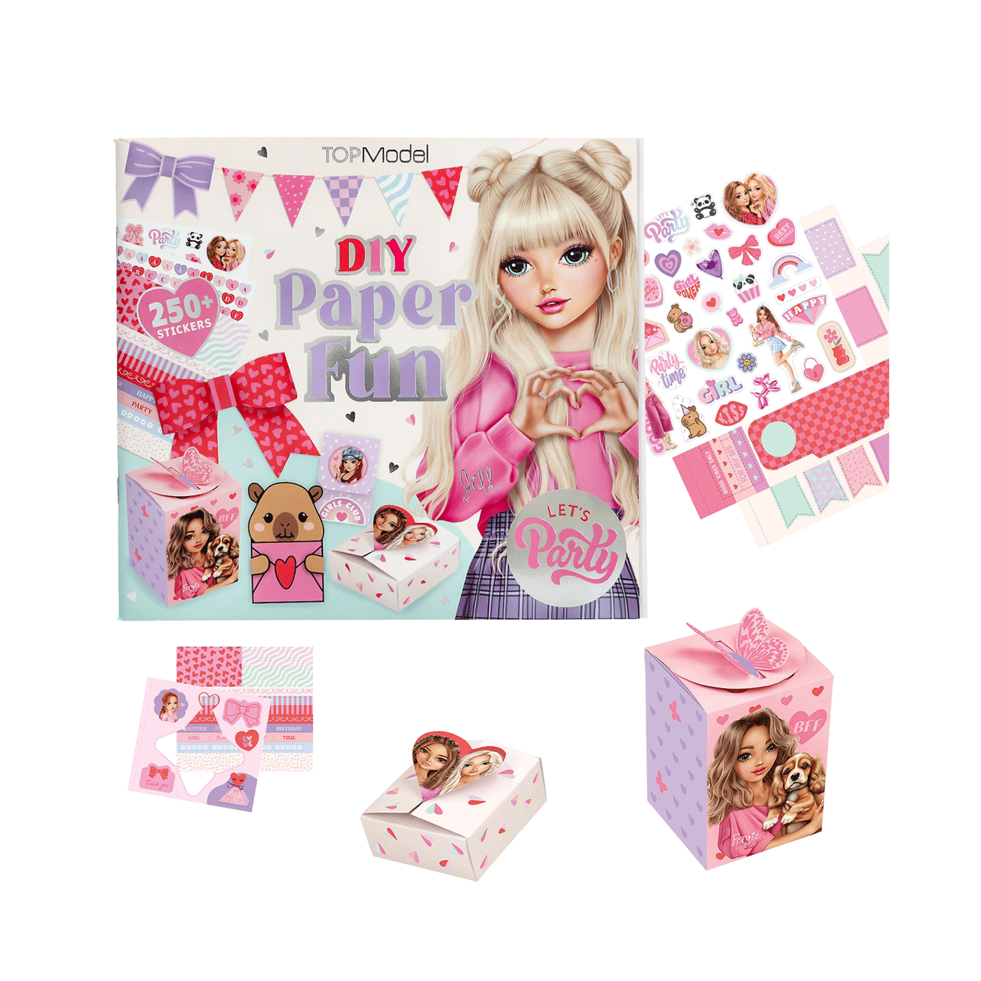 Top Model kreativna knjiga DIY Paper Fun 1098034