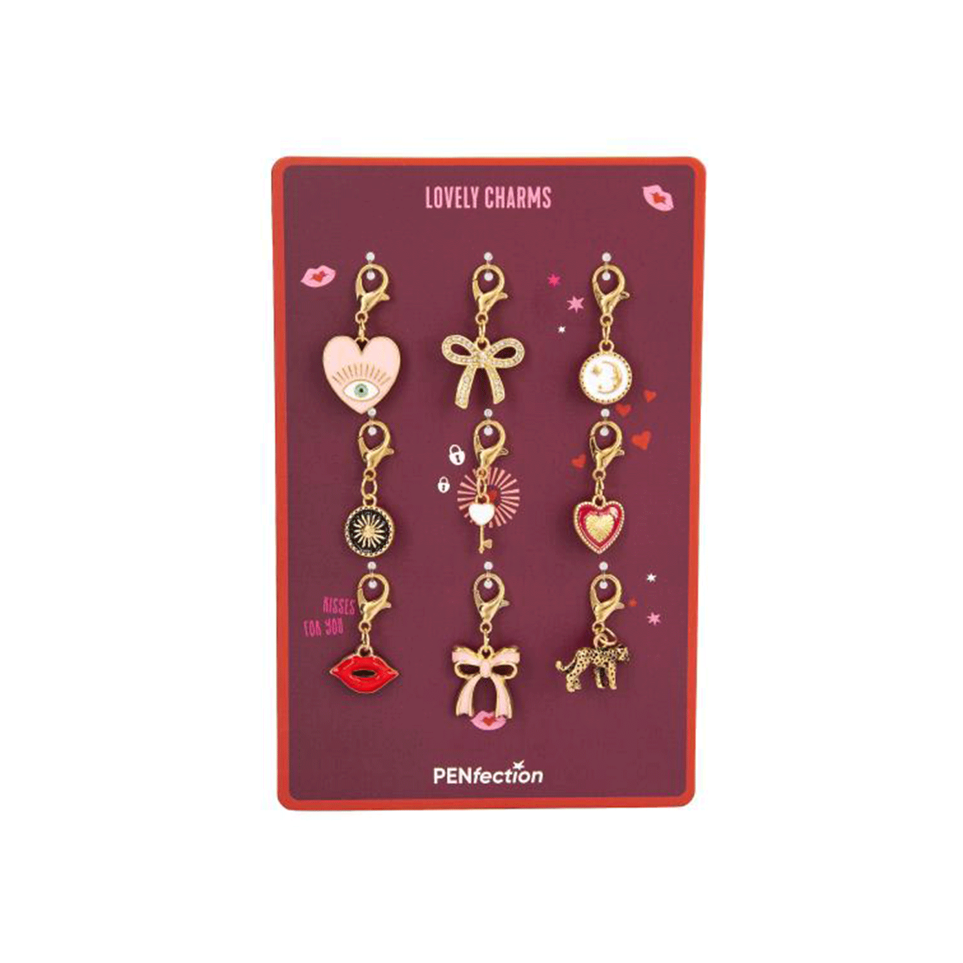 Top Model metalni privjesci 9 kom set PENfection 1098035 - Slika 3