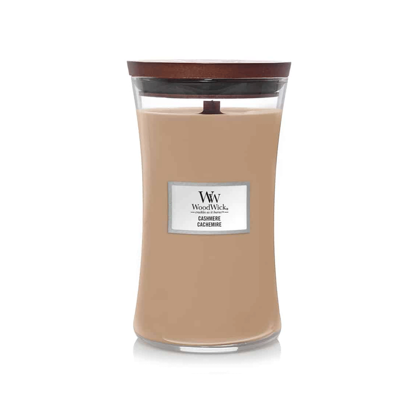 Woodwick svijeća mirisna Large Classic Cashmere 1091642