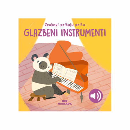 Zvučna slikovnica Zvukovi pričaju priču Glazbeni instrumenti 1097694