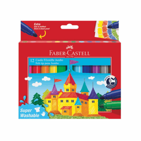 Flomasteri Faber Castell 12 kom Jumbo kratki 1098090