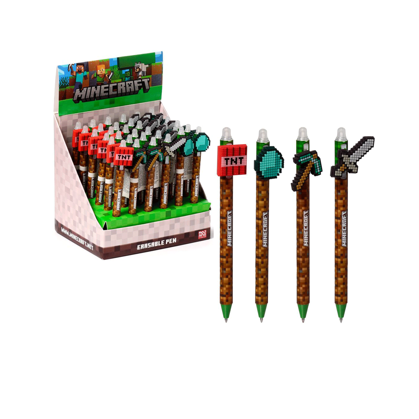 Kemijska olovka Piši Briši Minecraft Puckator 1098125
