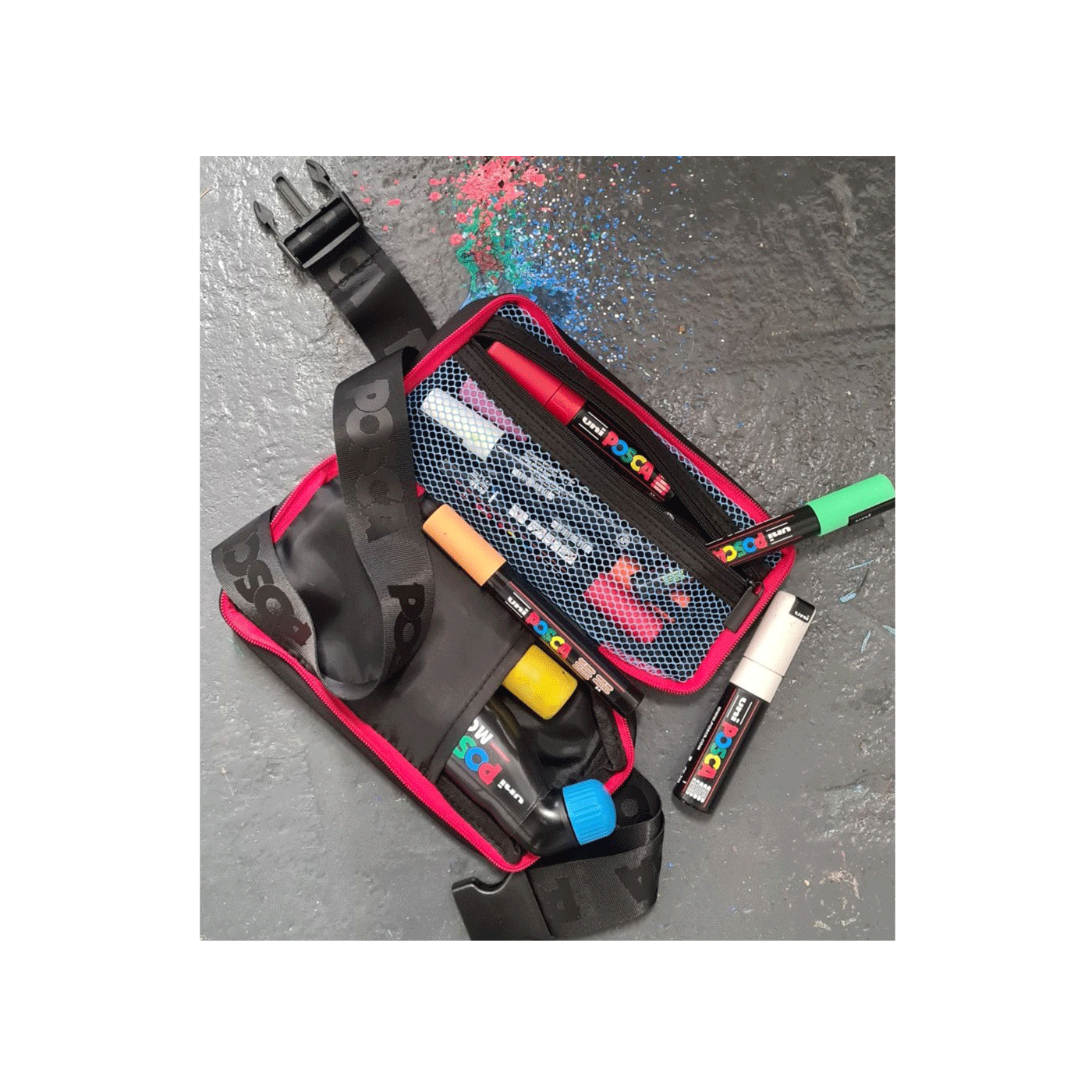 Pojasna torbica oko struka Posca Bum Bag 1098126 - Slika 5