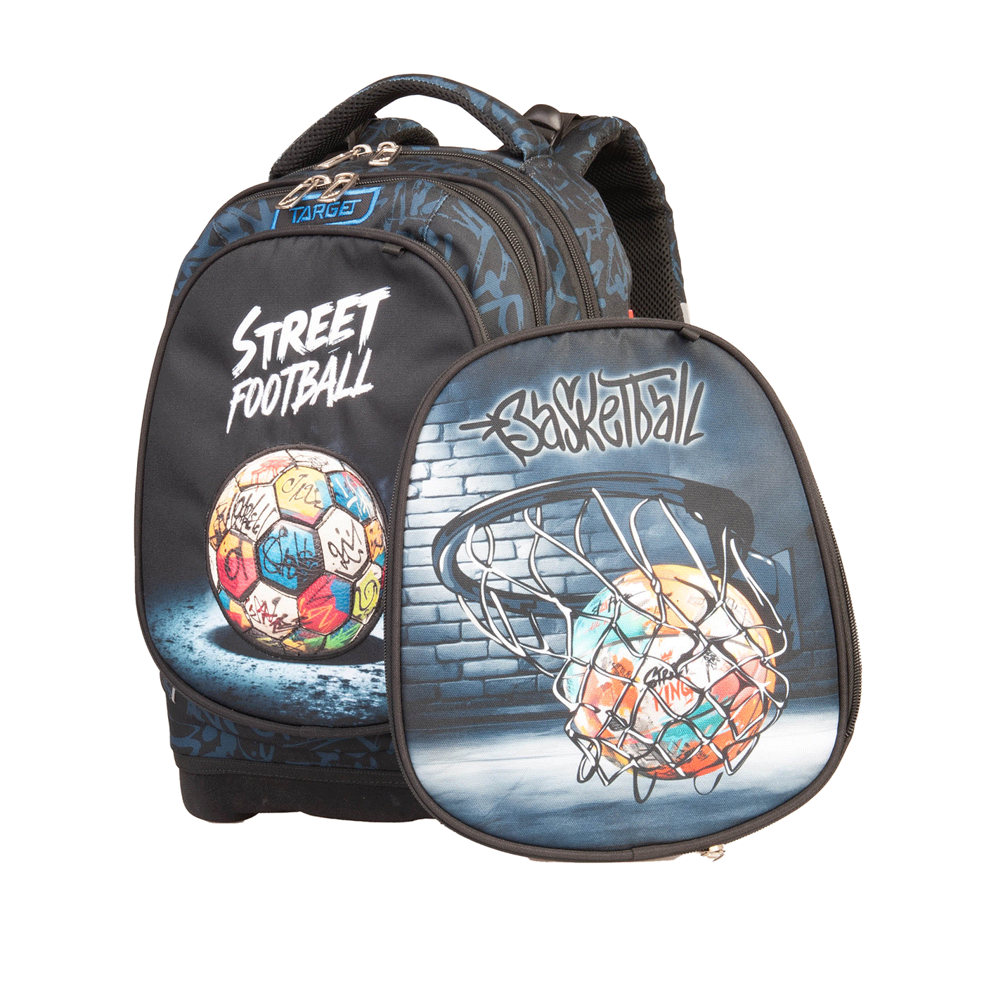 Ruksak školski anatomski Target Superlight 2 face Street Sport 1098060