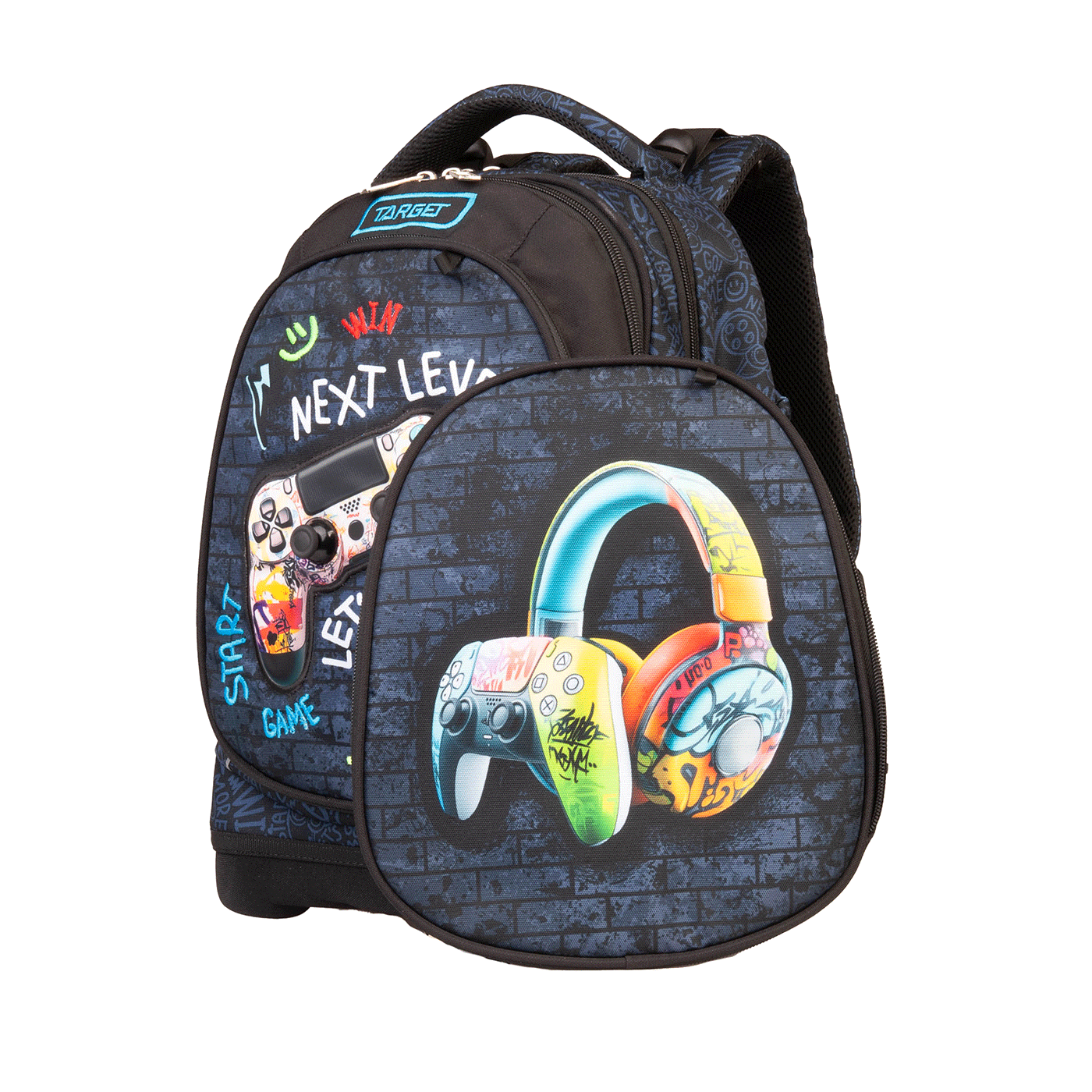 Ruksak školski anatomski Target Superlight 2 face Urban Gaming 1098059 - Slika 4