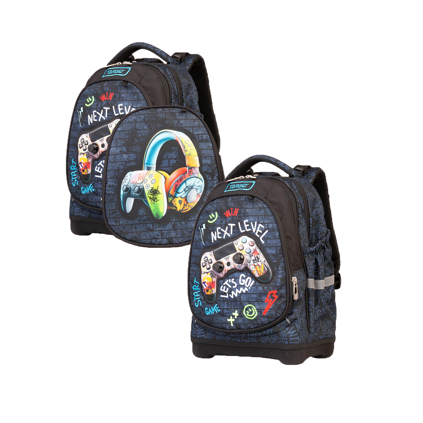 Ruksak školski anatomski Target Superlight 2 face Urban Gaming 1098059