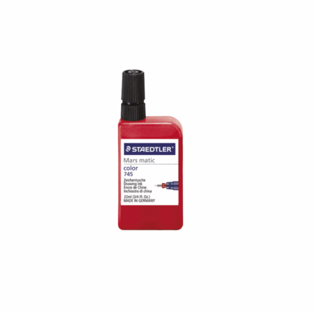 Tuš crveni Staedtler za crtanje 22 ml 1098187