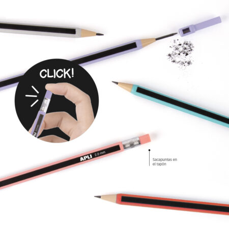 Tehnička olovka Apli Click 2 mm 1096929