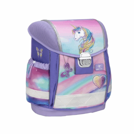 Torba školska anatomska Belmil lagana Classy Heart of the Rainbow 1098465
