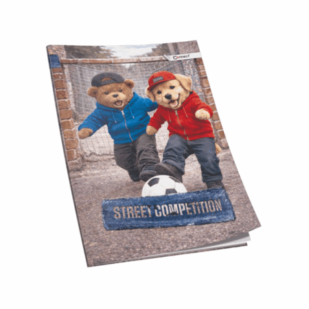 Bilježnica A4 meke korice sa crtama 42 lista Connect Cute Animals 1098511