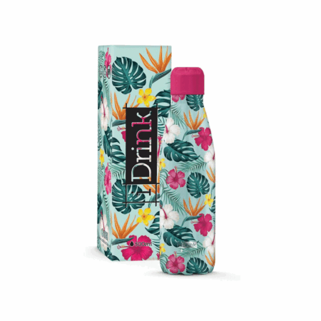iDrink Tropical Vibes termo boca 350ml metalna termosica za školu