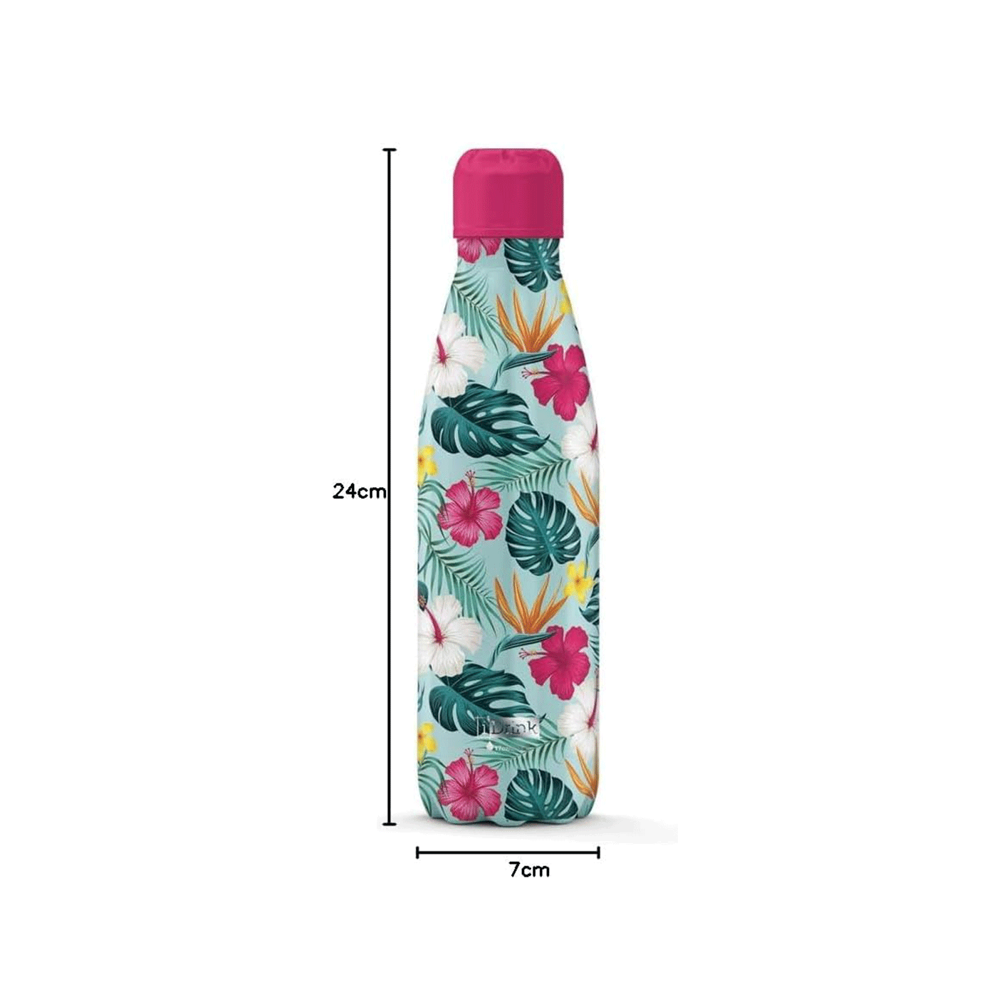 iDrink Tropical Vibes termo boca 350ml metalna termosica za školu