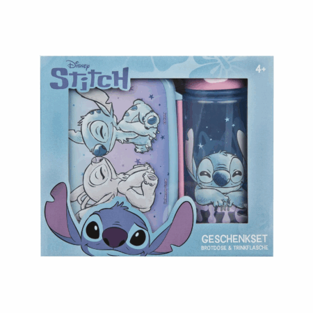 Kutija za užinu + boca za vodu Stitch Disney 1098672