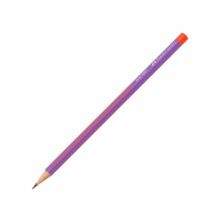 olovka grafitna faber castell flow crveno-ljubičasta