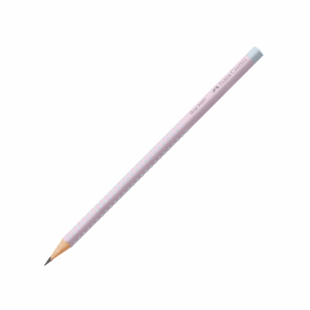 Olovka grafitna Faber Castell Flow Grip B Roza 1098601