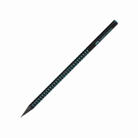 Olovka grafitna Faber Castell Sparkle Grip B Crno tirkizna 1096125