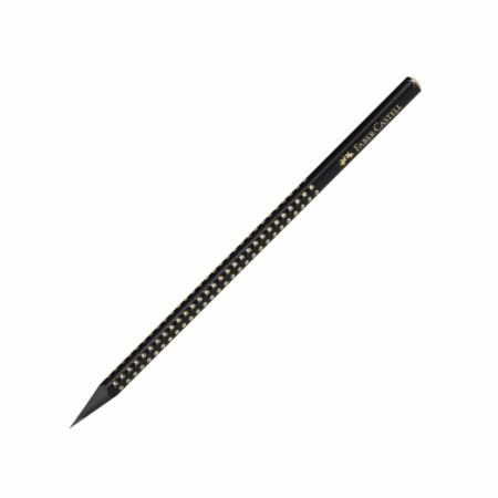 Olovka grafitna Faber Castell Sparkle Grip B Crno zlatna 1096128