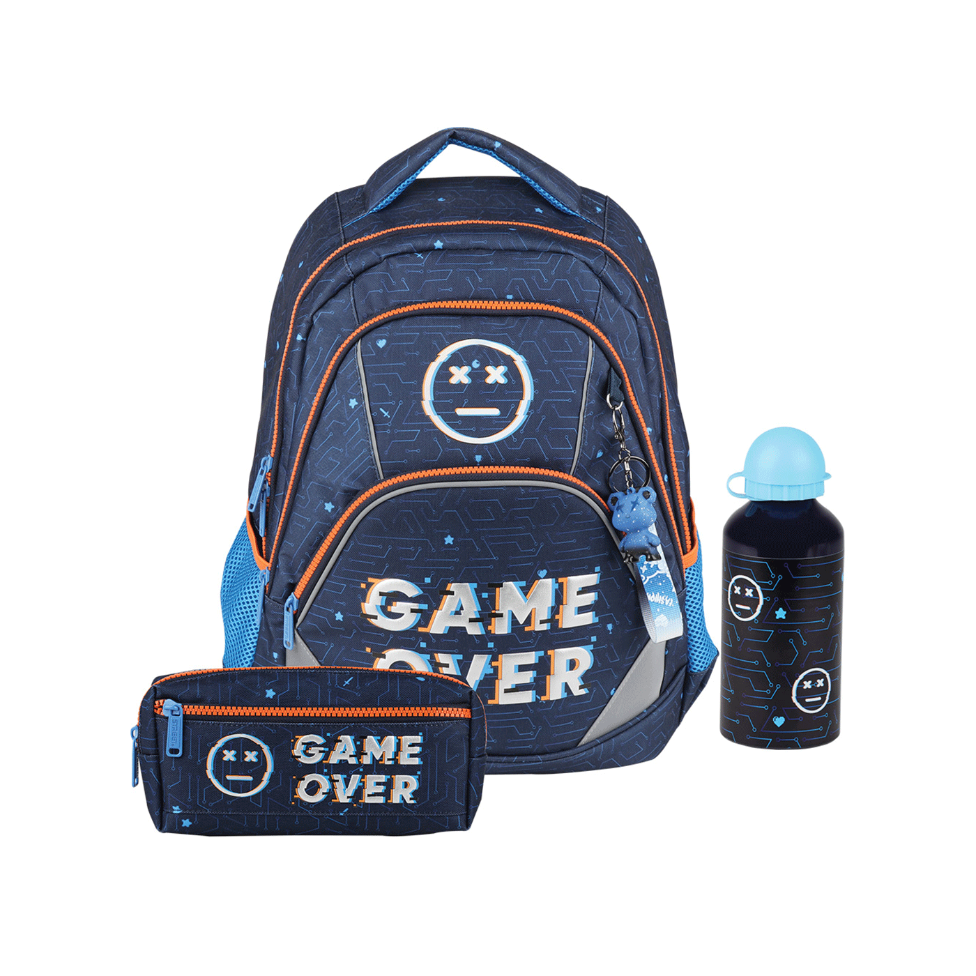 Ruksak školski anatomski Street 3u1 Game Over