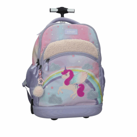 Ruksak školski s kotačima Street Lovely Unicorn Trolley