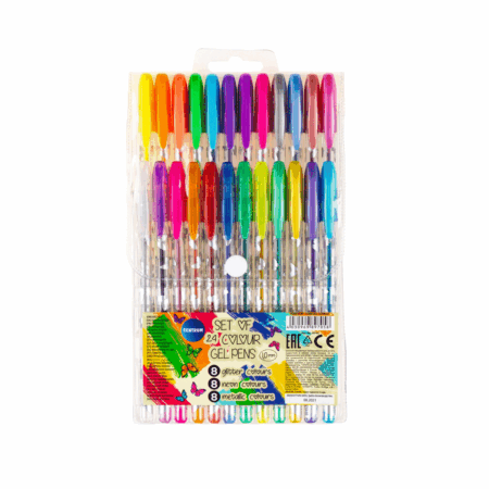 Set gel olovaka u boji Centrum 1 mm metalik, neon, glitter