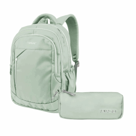 Školski ruksak Target Silvra Mint + Pernica (Set 2 u 1) za djevojčice