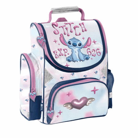 Torba školska anatomska Stitch Disney Paso pink 1098522