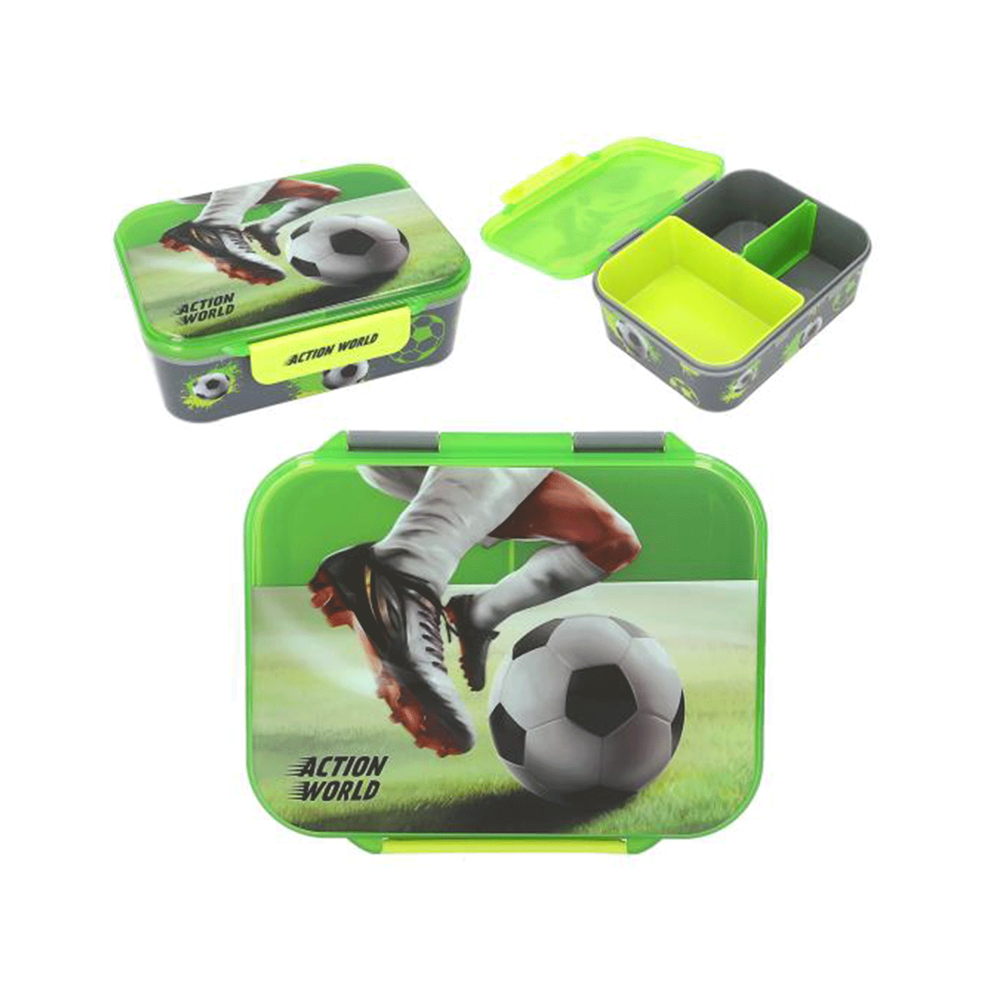 Kutija za užinu Lounch Box Action World Nogomet 1098859