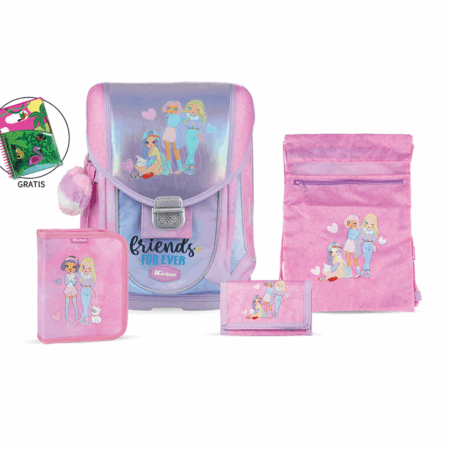 Torba školska anatomska Karbon ABC 4u1 Friends 1098767