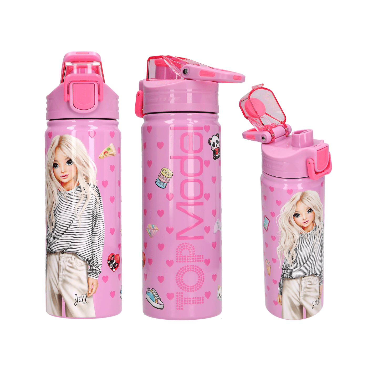 Top Model dječja boca za vodu metalna 600 ml 1098965