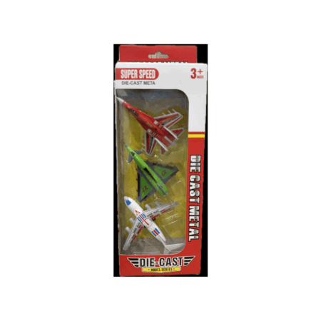Avioni Super Speed Die Cast metal 3 kom 1097167
