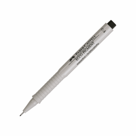 Faber Castell Flomaster za tehničko crtanje 0,4 mm crni Ecco pigment 1099083