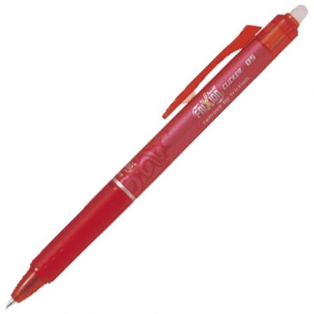 Kemijska olovka Piši briši 0,5 mm Pilot Frixion Clicker crvena 1091960