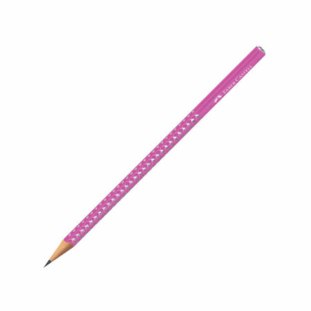 Olovka grafitna Faber Castell Sparkle B Fuksija 1099038