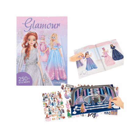 Top Model Stickerworld knjiga s naljepnicama Glamour 1099018