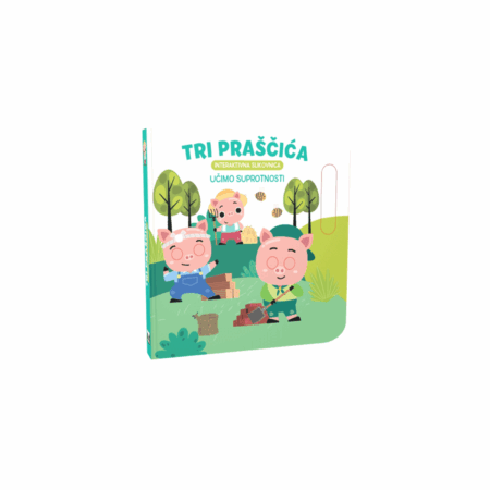 Slikovnica interaktivna Tri praščića 1099360
